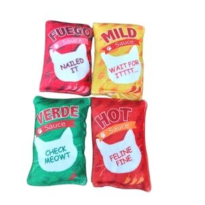 Taco Sauce Cat Toys